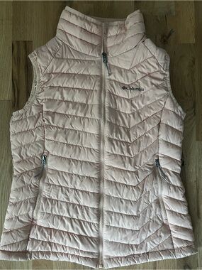 Columbia Pale Pink Quilted Packable Vest